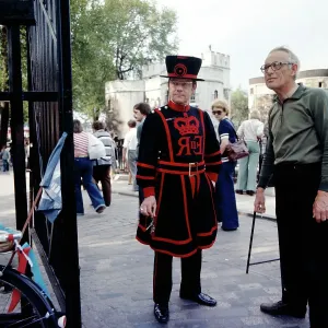 England Yeoman-Wärter Print at the Tower of London