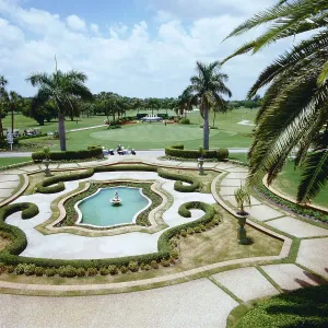 Florida Golfplatz in Miami, Print 1987