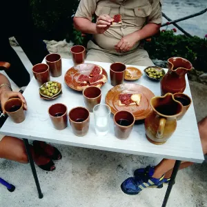 Mallorca Tapas und Wein Print 1985