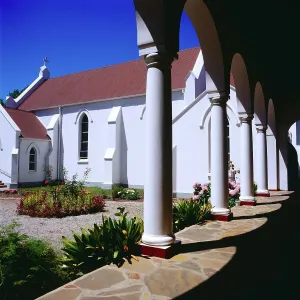 Südafrika Print: St. Peter and St. Paul Church in Gorge, circa 1984