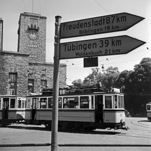 Baden Wurttemberg City View Prints: Stuttgart