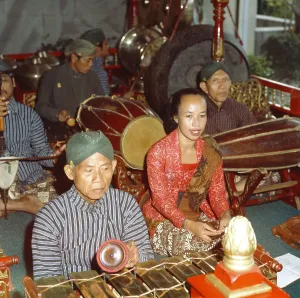 Java Gamelan Orchestra Print