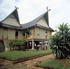Java / Indonesien Print: Taman Mini Indonesia Indah Theme Park in Jakarta