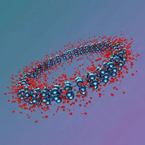 Atomic Structure Illustration Prints: Atomic structure, illustration