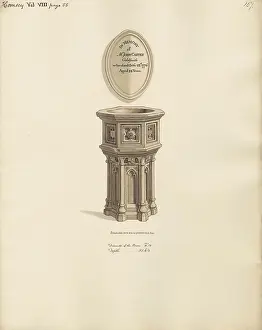 Historic Church Architecture England Prints: Attributed to Daniel Lysons, 1762-1834