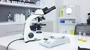 April Prints: Laboratory Backgrounds Print