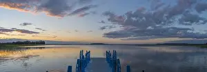 Prints of Braslav lakes are located on the border of three countries Belarus, Lithuania, Latvia Lake Prints: Braslav Lakes Print - Tri-Border Location