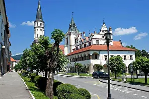 Prints of City Hall, Levoca, Levoea, Slovakia, Europe Slovakia Prints: Levoca City Hall Print