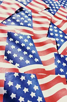 American Flag Print
