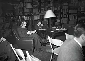 Prints of Conferrence at Royaumont. Photographs of Marshall Plan Programs, Exhibits, and Personnel March Prints: Royaumont Conference Print