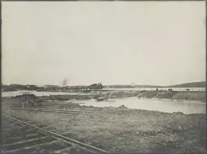 Swedish Railway Museum Prints: Construction on SvStön