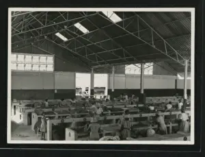 Caribbean Architecture Prints: Description: Arcon Storage Building
