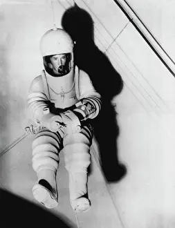 Framed Print : 1952 Space Suit Print Framed Print : 1952 Space Suit Print