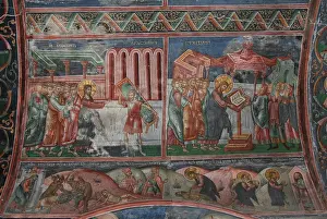 Orthodox Church Icons Prints: The Healing at Capernaum