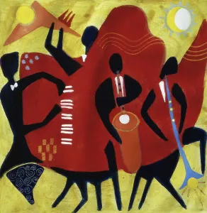 African American Artist Prints: Apple Jazz by Mayers