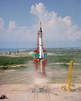 Cape Canaveral Launch Prints: Launch of Freedom 7