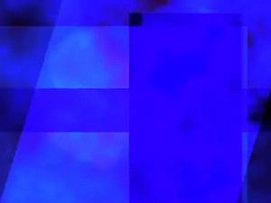 Computer Generated Images Prints: Linear Textured Blue Computer Generated Graphic