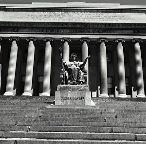 Low Angle View of Alma Mater Print