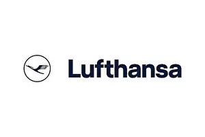 German Corporate Identity Prints: Lufthansa, Logo, White background