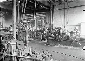 Modern Factory Architecture Prints: Machine hall