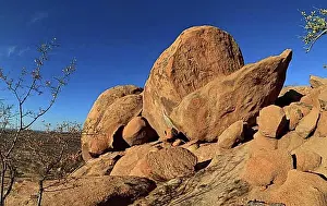 Namibia Panorama Prints: Namibia Panorama in the Erongo Mountains