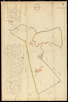 Prints of Plan of Cambridge, made by Samuel Thompson, dated April, 1795.. Massachusetts. Office of the Secretary of State Massachusetts Prints: Print of 1795 Cambridge Map