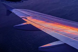 Prints of Plane wing May Prints: Plane Wing Print from SuperStock