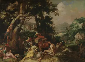John The Baptist Artwork Prints: The Preaching of Saint John the Baptist