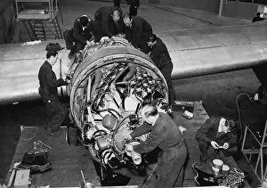 Historical Aviation Photography Prints: Preparing For a Royal Passenger