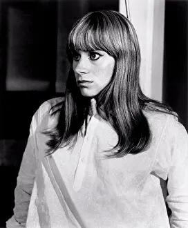 Prints of Rita Tushingham, on-set of the Film, 'The Guru', 20th Century-Fox, 1969 Rita Prints: Rita Tushingham Film Print, 1969