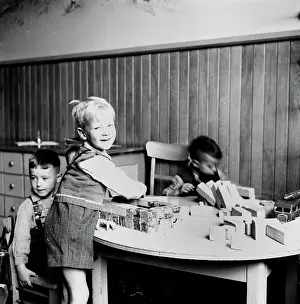 Cold War Era Photographs Prints: SAAR Pix. Photographs of Marshall Plan Programs, Exhibits, and Personnel