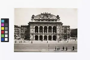 Prints of st, Opera Ring - State Opera - Main facade, Bruno Reiffenstein -, photographer September Prints: State Opera Main Facade Print