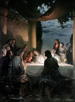 Christian Bible Images Prints: The Last Supper L. Jambor