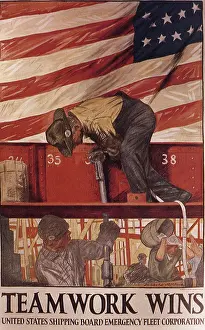 World War I Aviation History Prints: Teamwork Wins