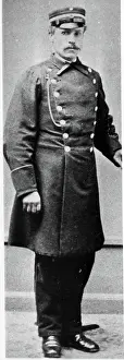 Vintage Train Staff Prints: Unknown conductor