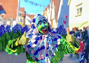 German Carnival Procession Prints: 11569203