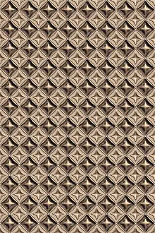 Decorative Wall Patterns Prints: 3D effect seamless background, wallpaper decoration pattern