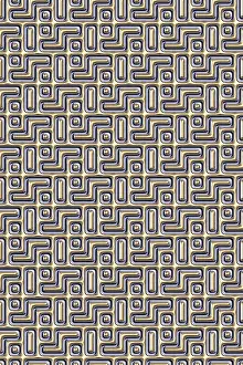 Seamless Decoration Design Prints: 3D effect seamless background, wallpaper decoration pattern