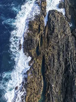 Atlantic Coast Scenery Prints: From above, captured by a drone