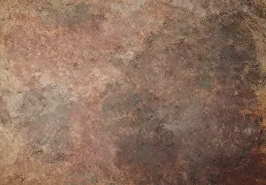Rustic Decorative Item Prints: Abstract background, painted, rust effect