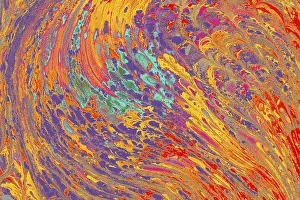 Prints of Abstract creative marble pattern texture. Traditional art of Ebru marbling Textured Abstract Artwork Prints: Ebru Marble Print: Traditional Art Texture