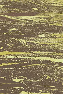 Textured Fabric Design Prints: Abstract creative marbling pattern for fabric