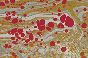 Creative Fabric Design Prints: Abstract creative marbling pattern for fabric