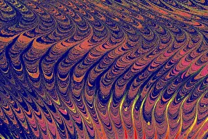 Abstract Background Texture Prints: Abstract creative marbling pattern for fabric