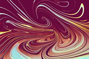 Abstract Marbling Pattern Prints: Abstract creative marbling pattern for fabric