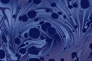 Abstract Marbling Pattern Prints: Abstract creative marbling pattern for fabric