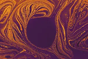 Abstract Marbling Pattern Prints: Abstract creative marbling pattern for fabric