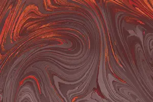 Abstract Marble Texture Prints: Abstract creative round marble pattern texture