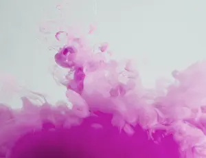 Medical Care Concept Prints: Abstract dense smoke cloud
