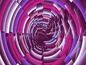 Abstract Computer Generated Image Prints: Abstract fractal background - computer-generated image
